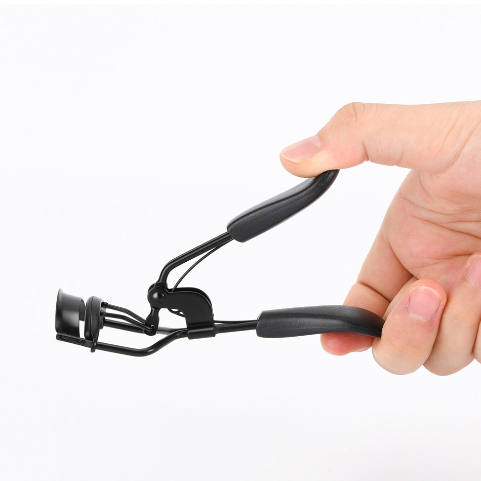 Carbon Steel Wide Eyelash Curler Black