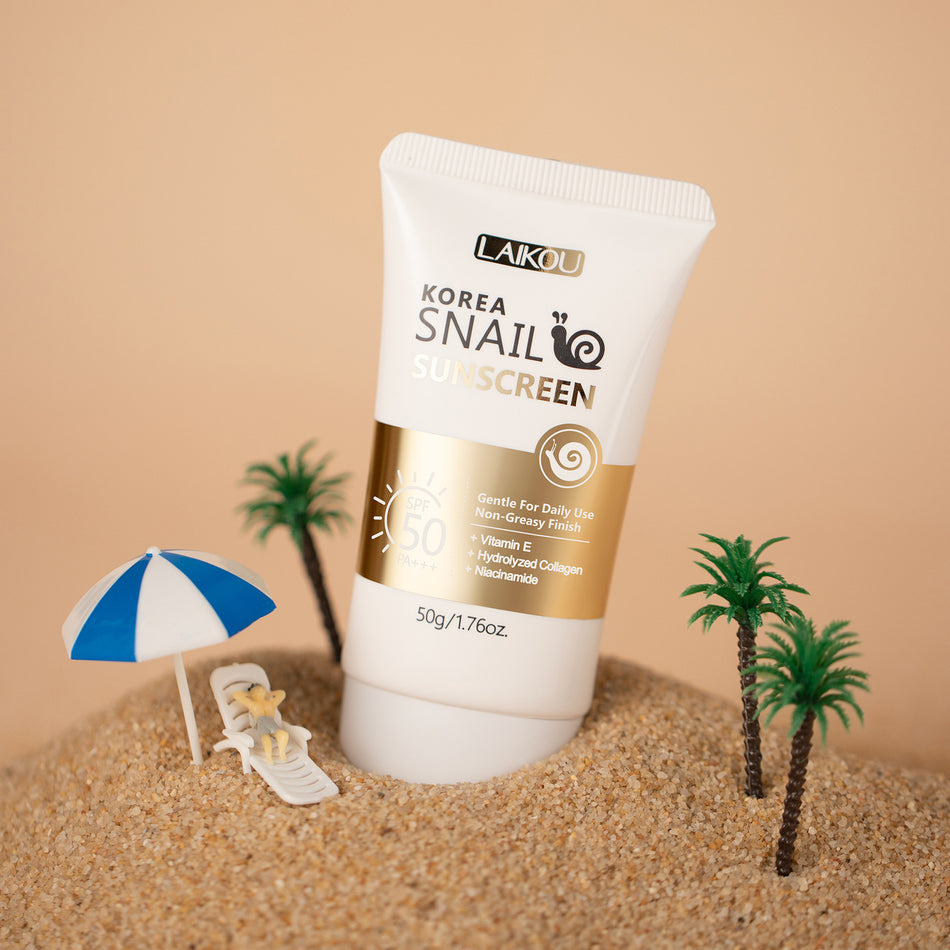 🐌 Snail Sunscreen Hydrating UV Protection Cream 50g