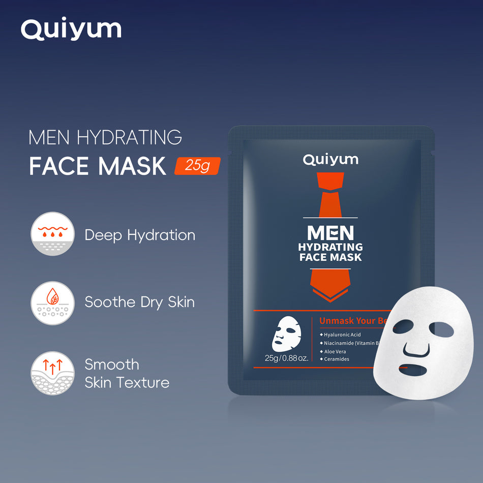 💧 Quiyum Men’s Moisturizing Mask 25g – Pack of 2