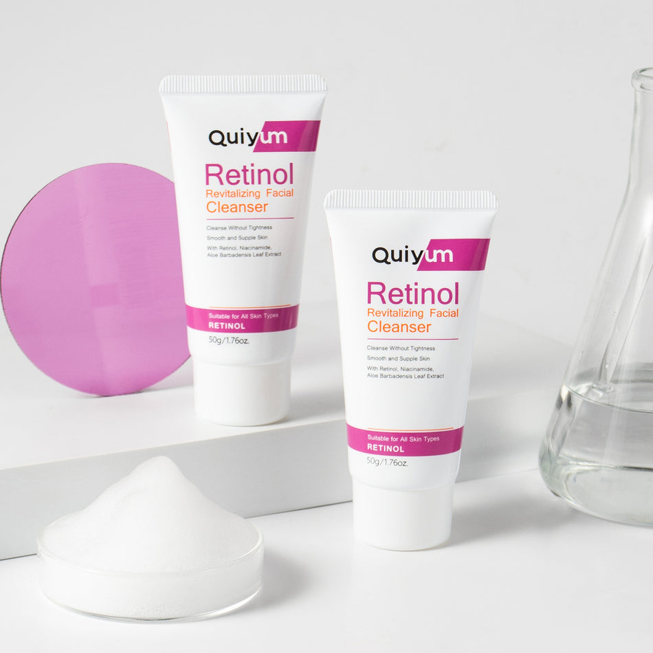 ✨ Quiyum Retinol Facial Cleanser 50g