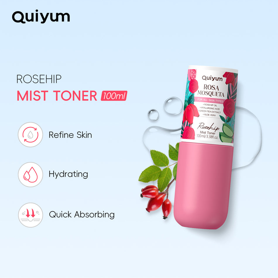 Quiyum Rose Fruit Toner 100ml