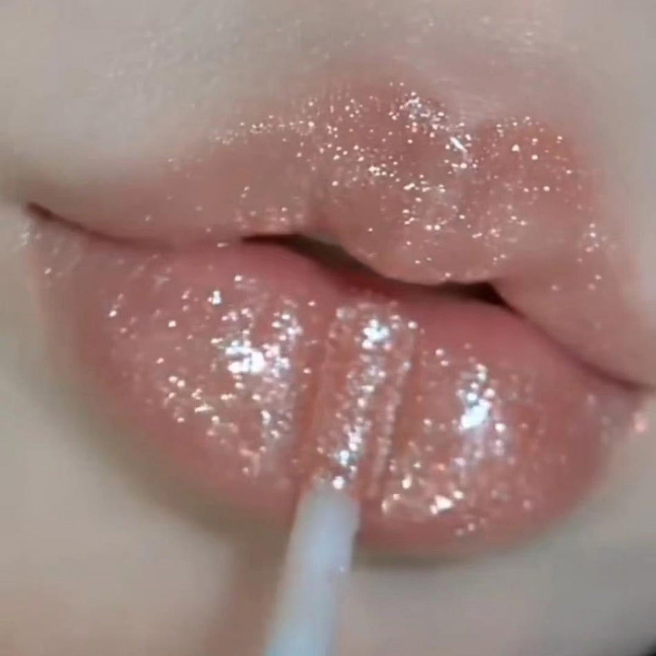 DIKALU Shaved Ice Explosion Pearl Lip Glaze – High Shine
