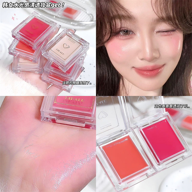 DIKALU Water Glow Cream Blush | Korean Dewy Skin Finish
