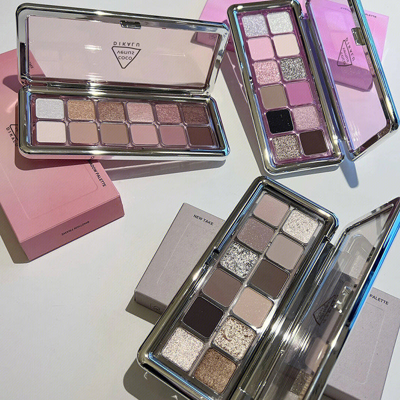 12-Color "Cement Plate" Raw Neutrals Palette