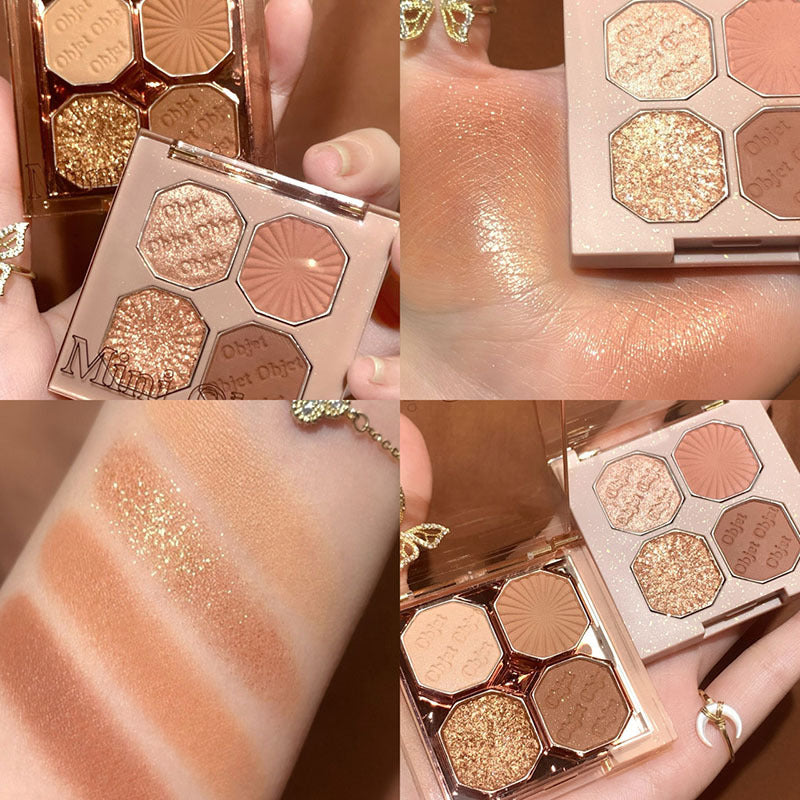 Brilliant Gem 4-Color Eyeshadow Palette | Affordable Daily Glam