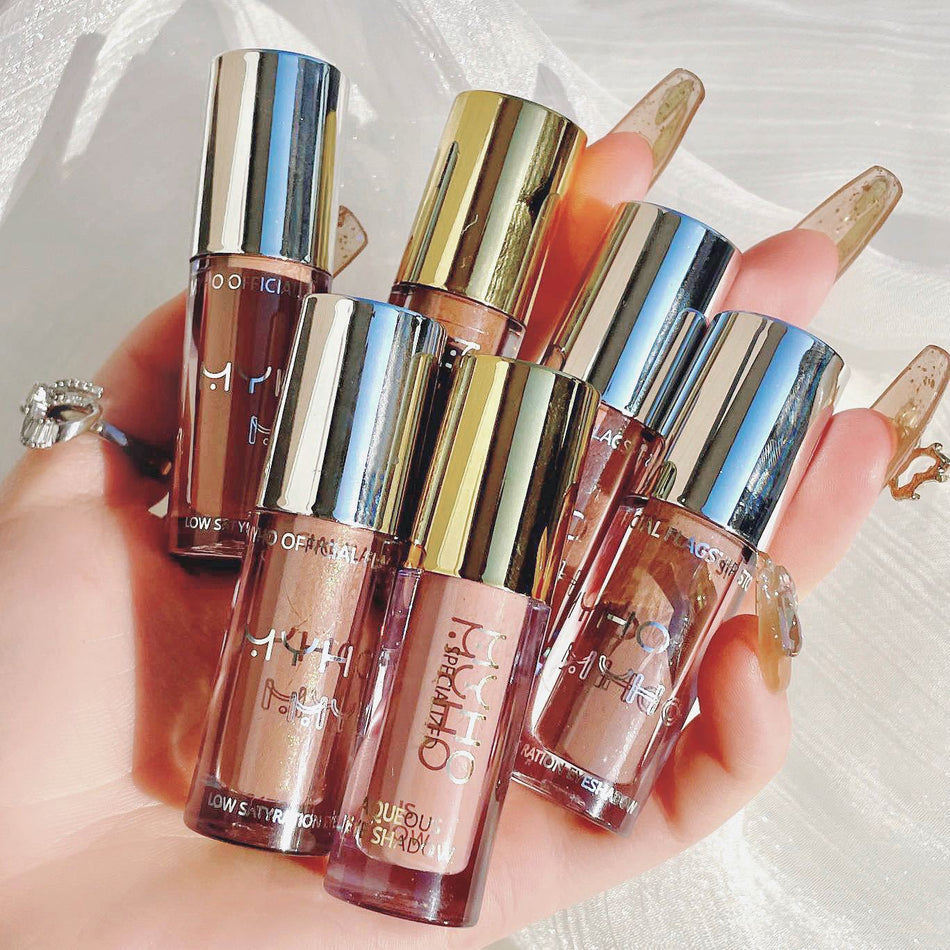 Delicate Liquid Eyeshadow | Pearlescent Earth Color & Brightening