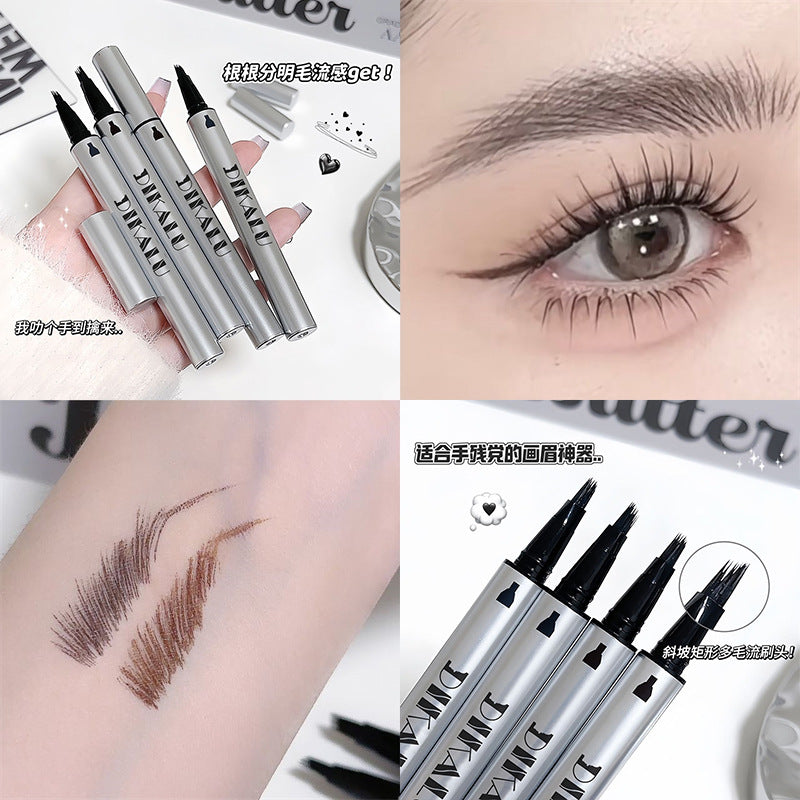Multi-Pronged "Wild Eyebrow" Pen | Long-Lasting Waterproof Liquid