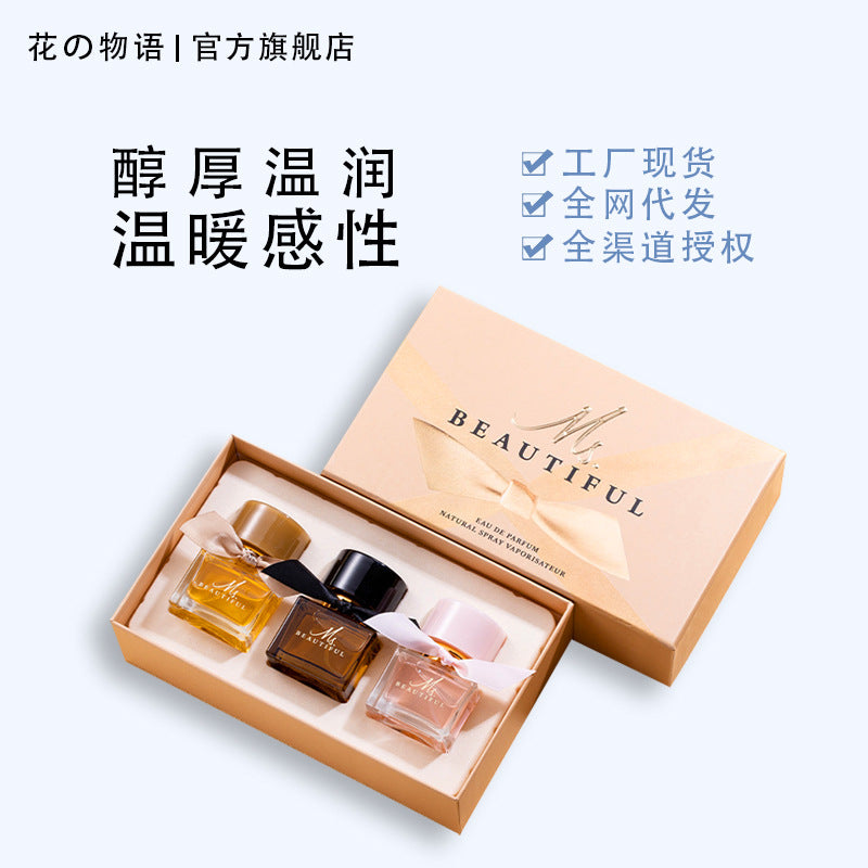 Flower Story Women’s Perfume Set | 4-Piece Viral Gift Box