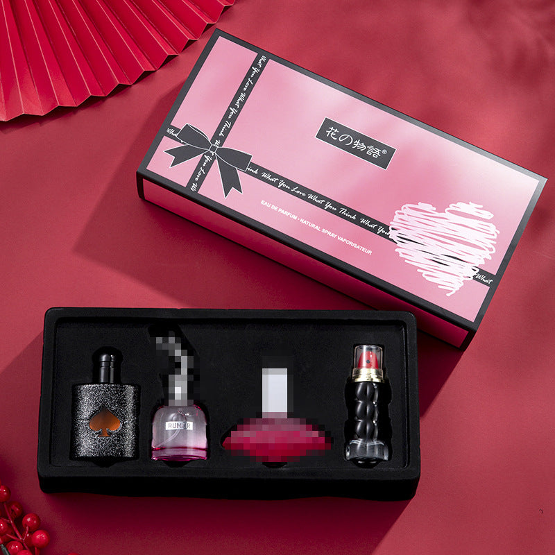 Flower Story Black Opium & High Heels Set | 4x25ml Luxury
