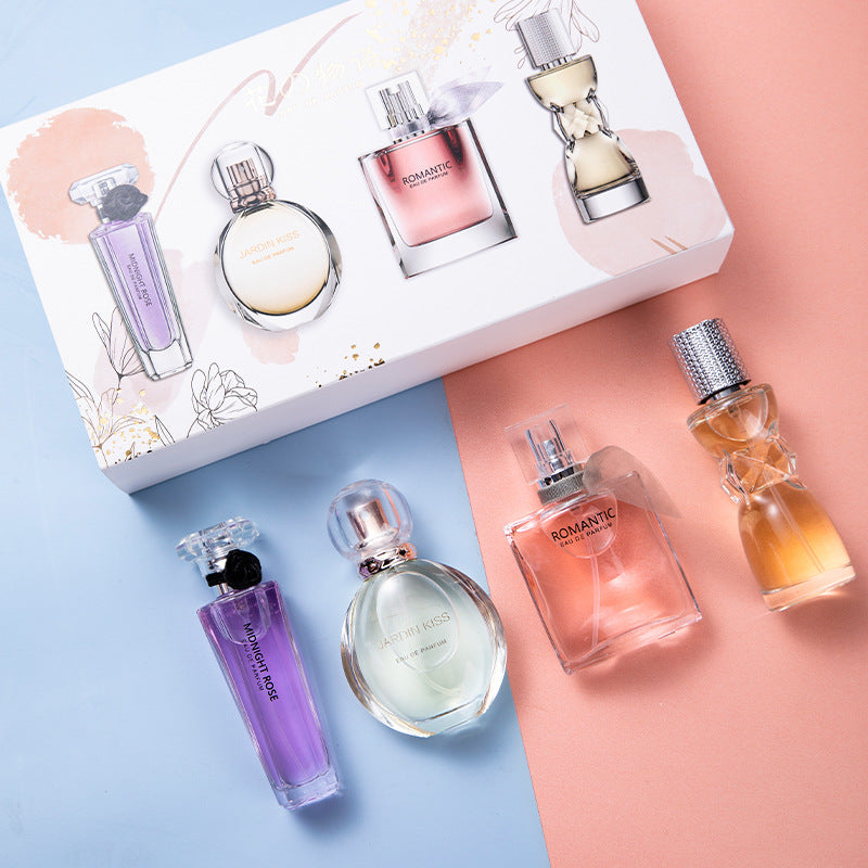 Flower Story 4-Piece Perfume Set | Viral Women’s Gift Box