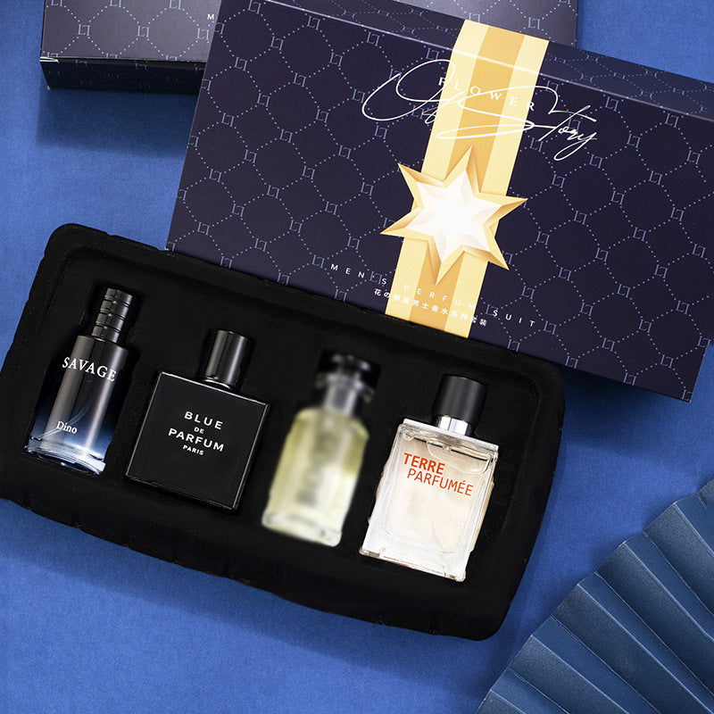 Blue Land Men’s Perfume Set | 4x25ml Fresh Fragrance