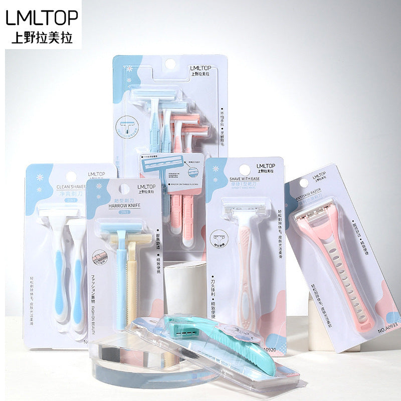 Lamela Women’s Rake Shaver | Leg & Armpit Hair Razor