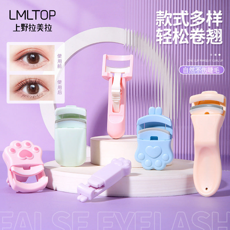 Sunflower & Cat Claw Eyelash Curler | Mini Press-Type