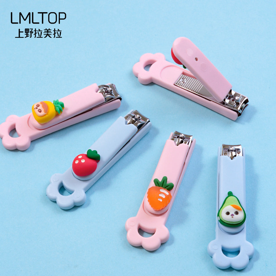 Cartoon Fruit Nail Clipper | Creative Folding Manicure