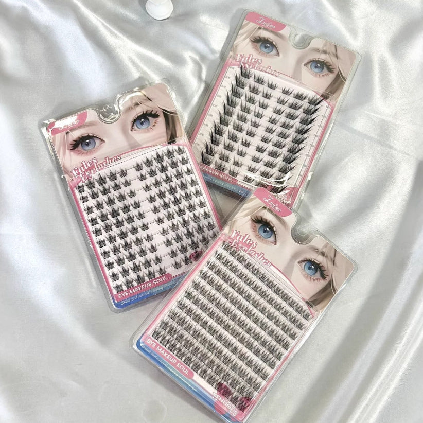 Lmltop Flower Fairy Mixed Cluster False Eyelashes SY913 Full Set – Multi-Style Lash Collection