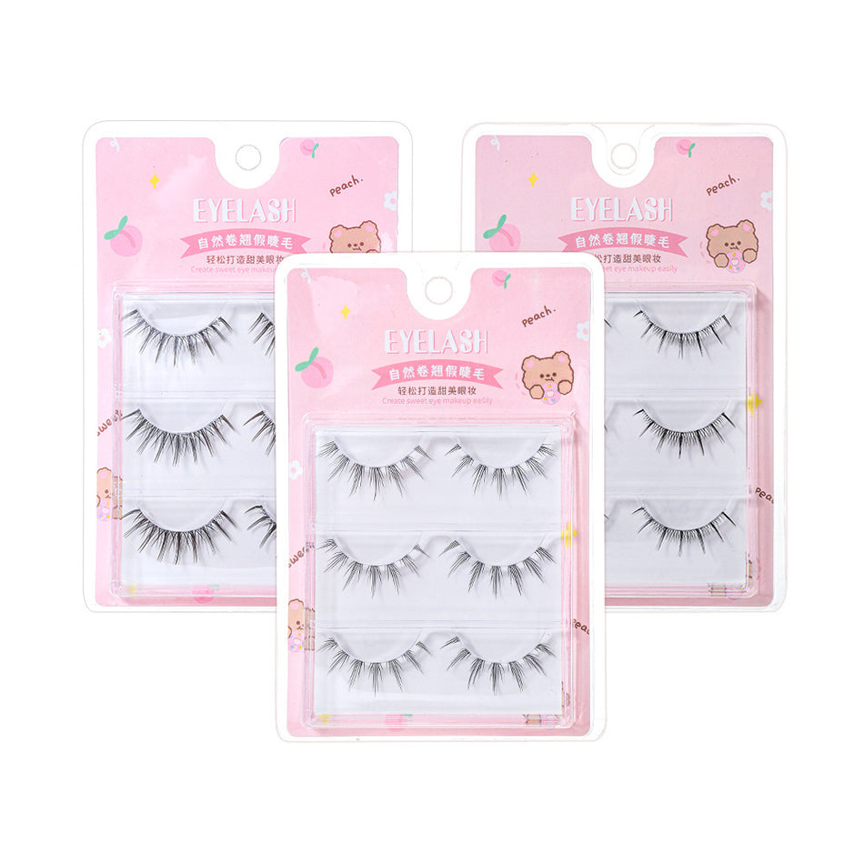 Lmltop Flower Fairy Mermaid Tail Cluster False Eyelashes SY913-A (160 Bundles)