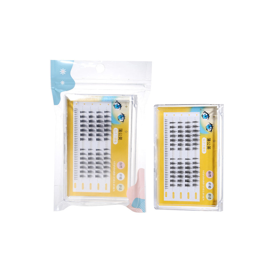 Lmltop Self-Adhesive No-Glue Cluster False Eyelashes SY914