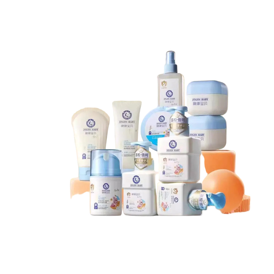 Baby Gentle Shampoo & Body Wash Set for Soft Skin