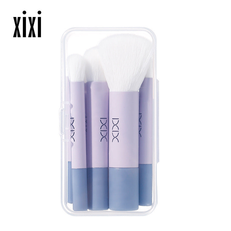 6-Pc Mini Makeup Brush Set | Beginner Portable