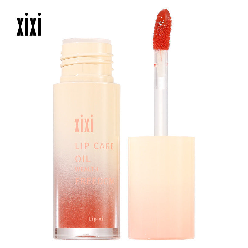 Water Wave Apricot Dew Gloss: Mirror Shine & Plumping