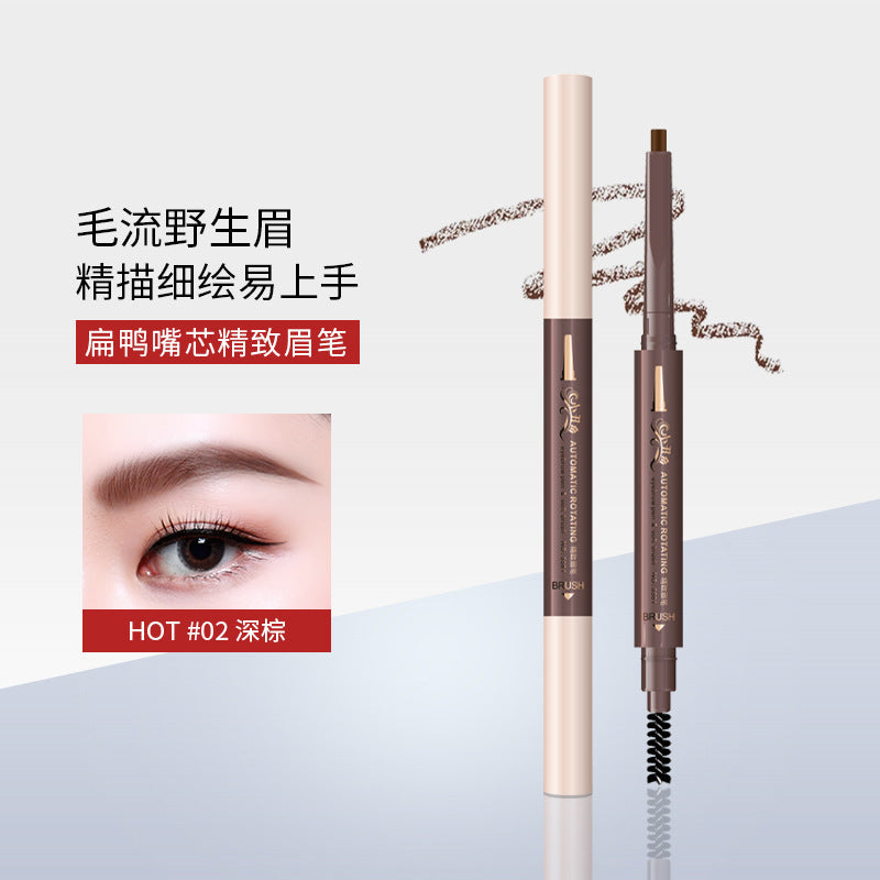Clownfish Hexagonal Eyebrow Pencil: The Professional "Black Magic" Sculptor