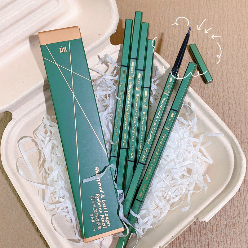 Ultra-Fine Double-Ended Eyebrow Pencil: The Professional "Wild Brow" Specialist