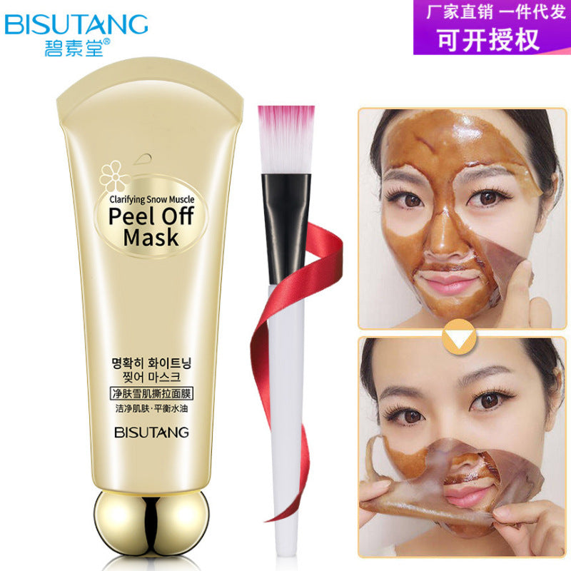 Gemini said Bisutang Full-Face Tearing Mask — Deep Pore & "Closed Mouth" Acne Clearing
