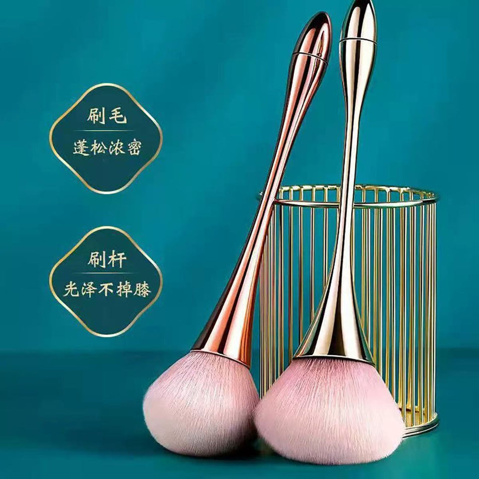Trendy Small Round Loose Powder & Nail Art Brush — Cangzhou "Fluffy-Tech"