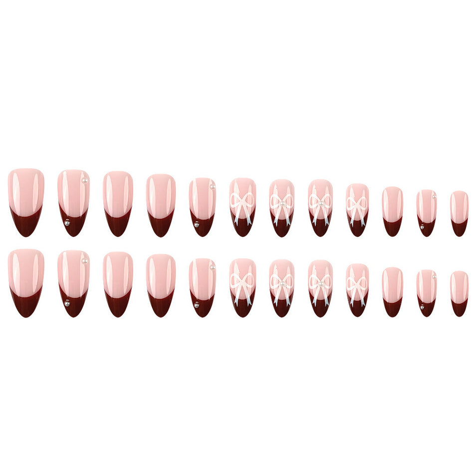 Diamond Encrusted Press-On Nails – Premium Set