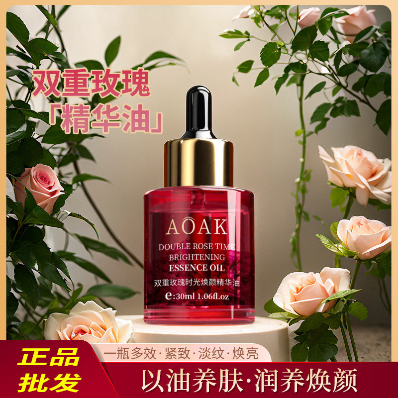 Rose Essence Anti-Wrinkle Facial & Eye Care Oil — Squalane Infusion