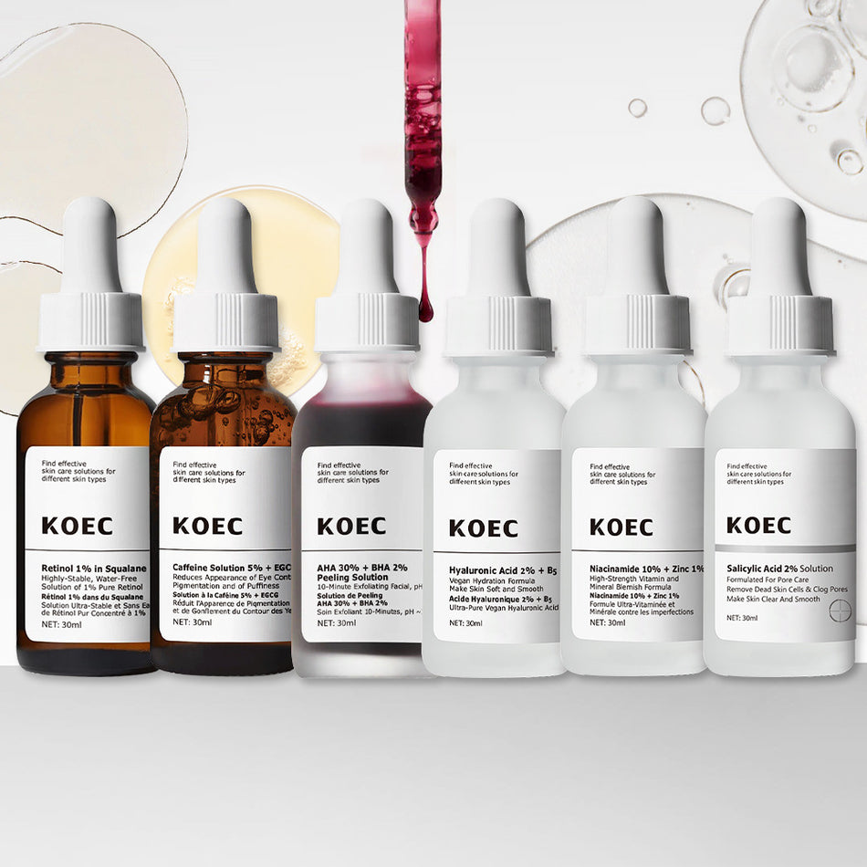 KOEC Professional Facial Serum Series — The Modular Skincare System