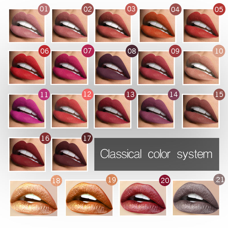 Pudaier Color Matte Liquid Lipstick: The "Non-Fading" Beauty Artifact