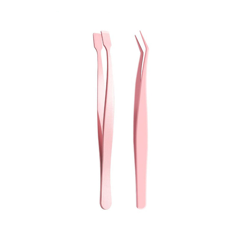 Non-Stick Eyelash Tweezers Glue-Free Precision Tool