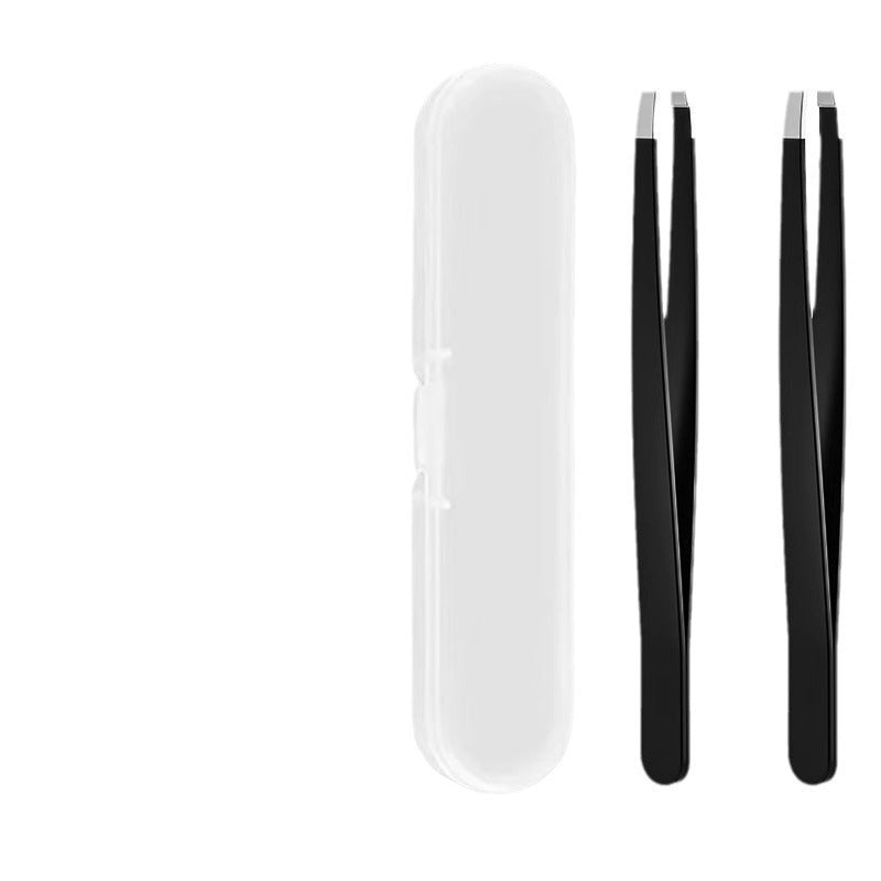 Ultra-Thin Stainless Steel Eyebrow & Beard Tweezers
