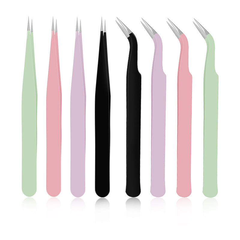 Precision Anti-Static Stainless Steel Tweezers Set
