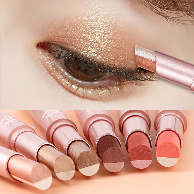 Gradient Dual-Color Eyeshadow Stick Easy Apply