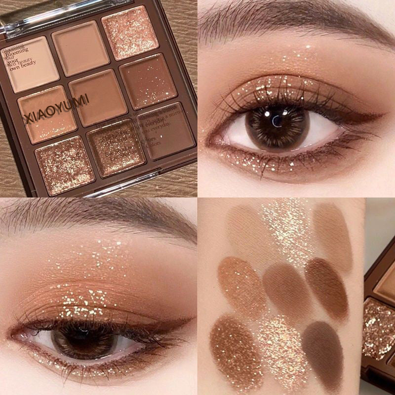 Chocolate Matte Eyeshadow Palette – Daily Wear