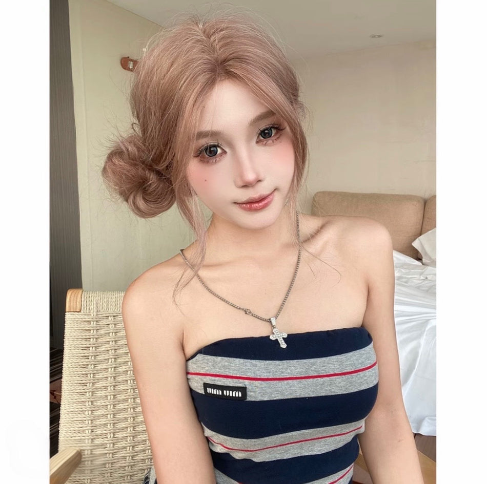 Women’s Lace Front Curly V-Face Long Wig