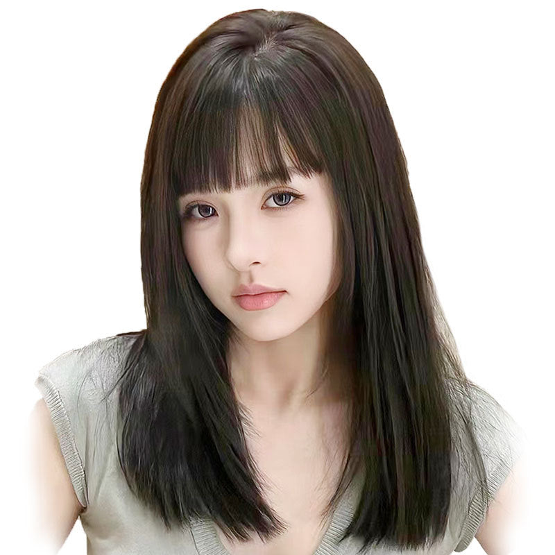 Women’s Natural Straight Full Head Long Wig