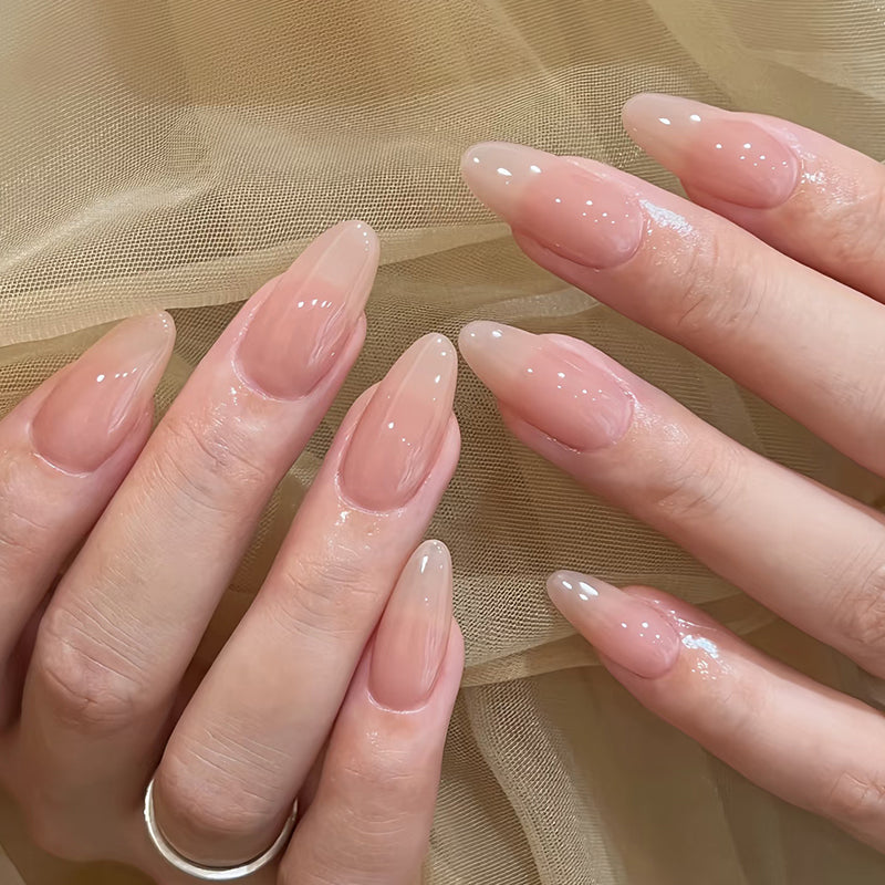 Nude Sweet Almond Press-On Nails All-Season Set