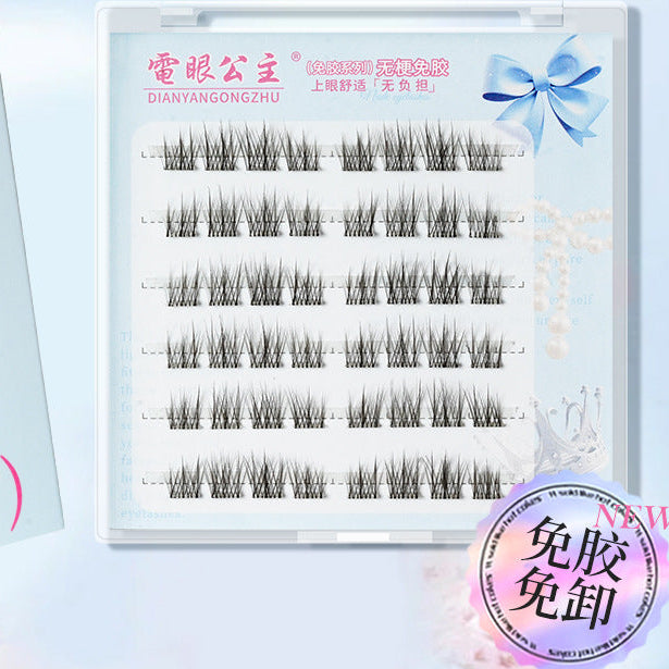 Self-Adhesive Natural False Eyelashes – Glue-Free