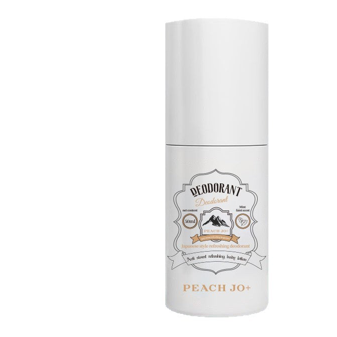 Peach Jo+ Roll-On Antiperspirant Deodorant for Underarm Odor Control