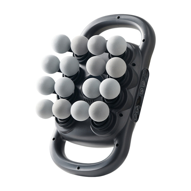 Professional Fascia Gun 16 Heads Multi-Function Muscle Massager