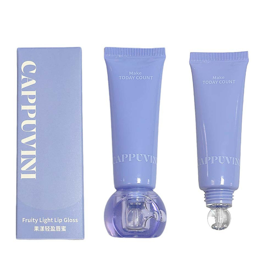 Cappuvini Fruit Light Mirror Water Gloss Clear Lip Glaze