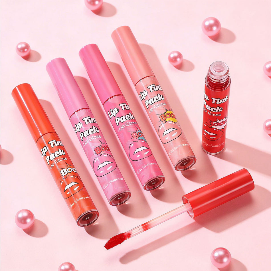Waterproof Peel-Off Moisturizing Lip Mask and Long-Wear Dye