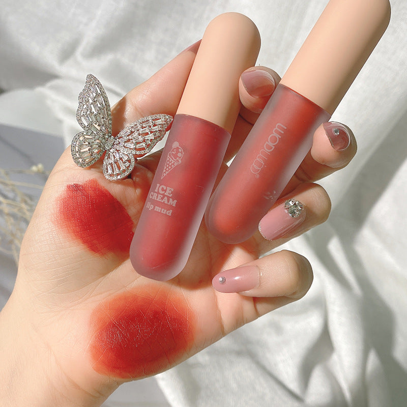 WODWOD Ice Cream Velvet Matte Lip Mud