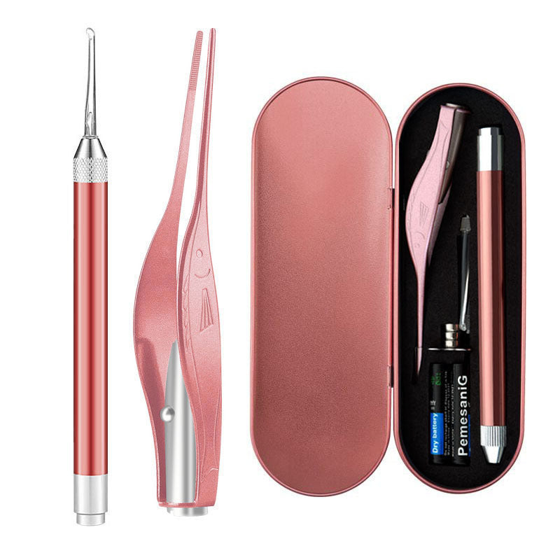 The Precision-Guard Visual Ear Care Kit | Safe LED Children's Ear Cleaning Set