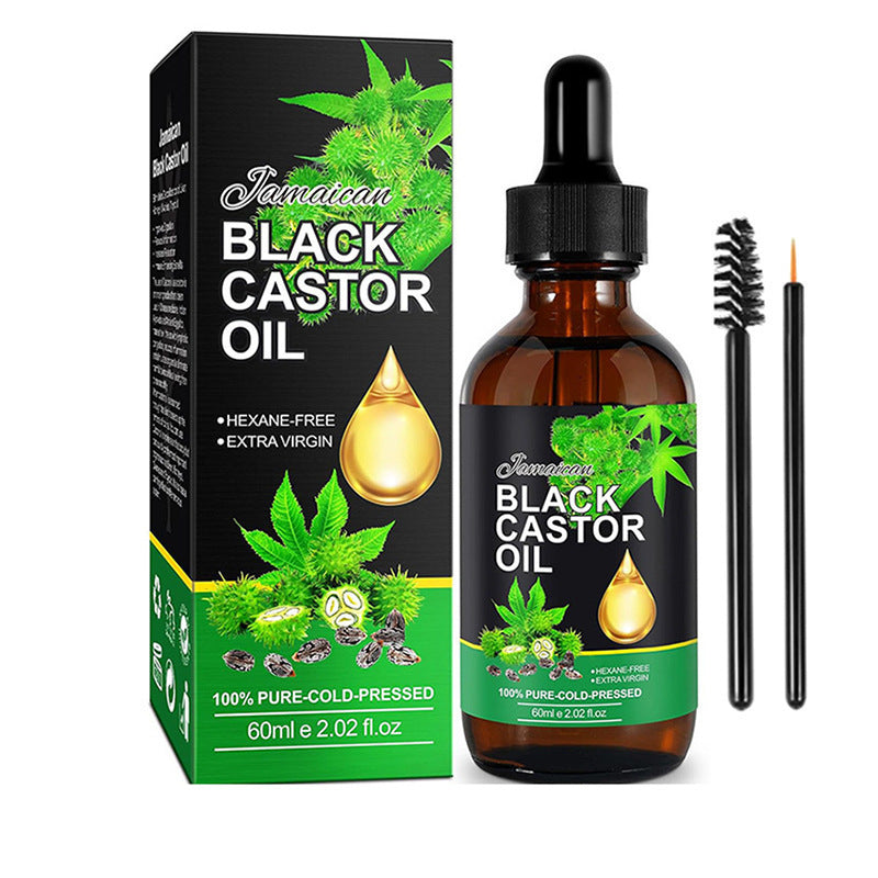 Premium Black Castor Oil | Nourishing Hair Repair & Volumizing