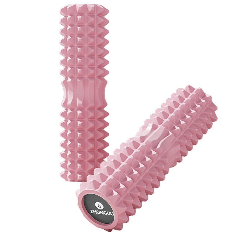 Premium EVA Solid Foam Crescent Mace Massage Roller & Yoga Column