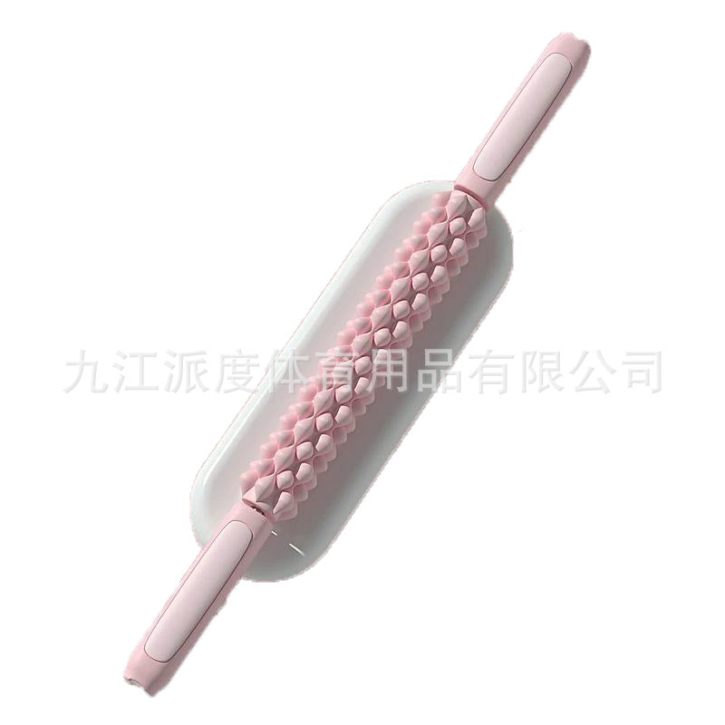 Premium Wolf-Tooth Muscle Massage Roller & Deep-Tissue Leg Relaxer